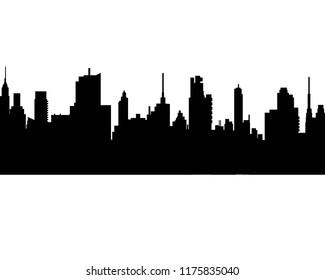 
CITY SKYLINE vector illustration