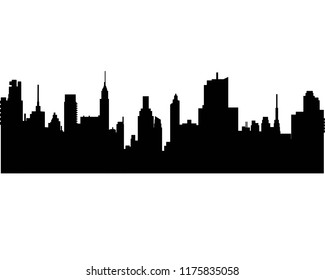 
CITY SKYLINE vector illustration