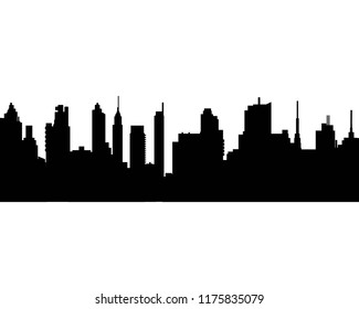 Salt Lake City Utah Skyline Detailed Stock Vector (Royalty Free) 126063071