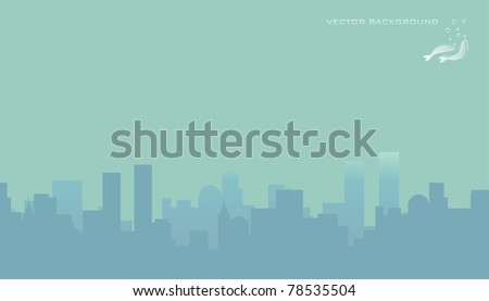 City skyline, vector illustration