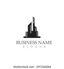 city skyline vector illustration template design