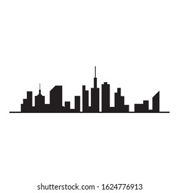 city skyline vector silhouette illustration