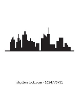 city skyline vector silhouette illustration