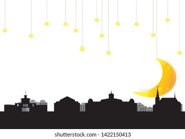 city skyline of Weimar in germany