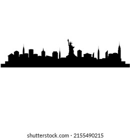 City Skylines of New York City