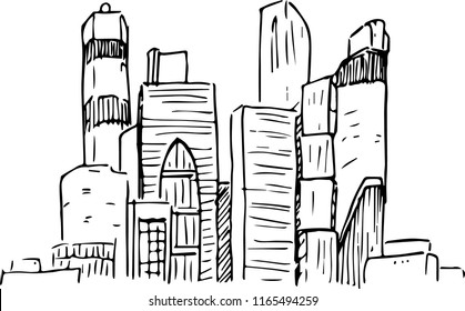 city of skyscrapers