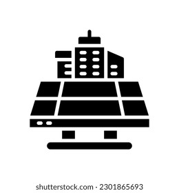 city space icon for your website, mobile, presentation, and logo design.