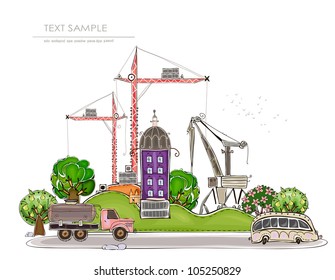 city street HAPPY WORLD COLLECTION