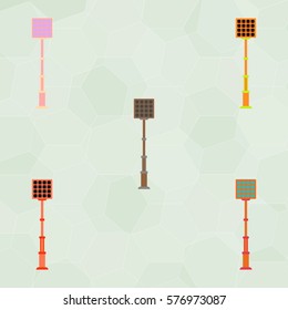 city street lantern set