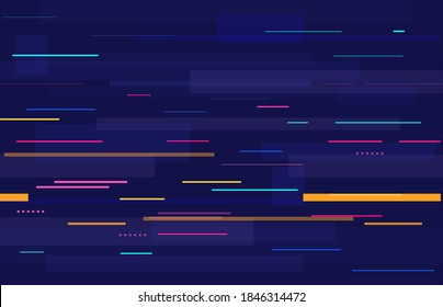 City street lights abstract background