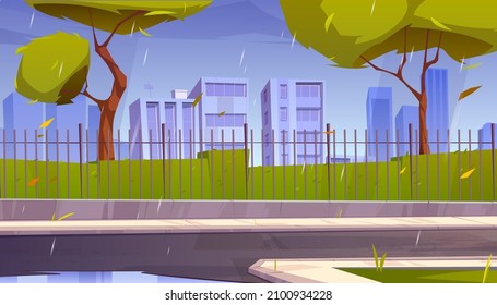 1,435 Rainy street cartoon Images, Stock Photos & Vectors | Shutterstock