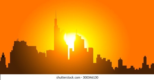 City Sunset