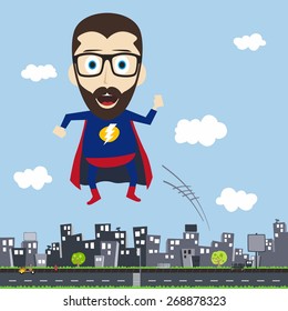 city superhero