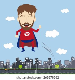 city superhero
