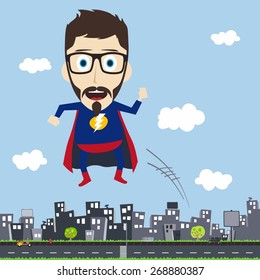 city superhero
