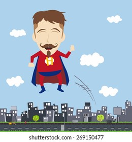 city superhero
