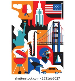 CIDADE THEAM ILUSTRAÇÃO NYC T SHIRT DESIGN