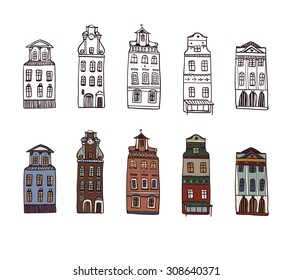 city town  houses 