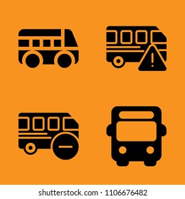 city, traffic, journey and modern icons set. Vector illustration for web and design