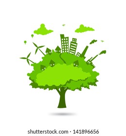 city in the tree