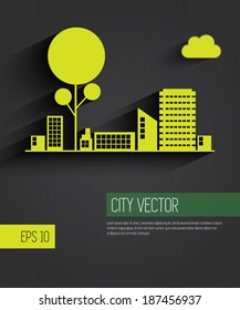 City, vector