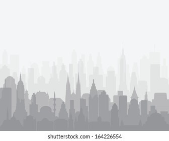 City Background Stock Vector (Royalty Free) 123295543 | Shutterstock