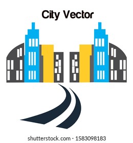 City vector design using simple and elegant techniques the results are extraordinary, only playing in the shape of a box, it can already look like real.
