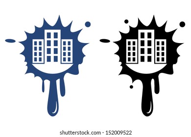 City vector icon