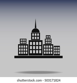 City vector icon