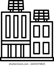 City vector icon. Can be used for printing, mobile and web applications.