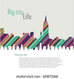 City vector illustration