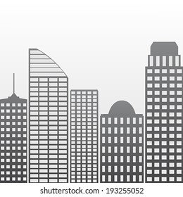 city, vector illustration