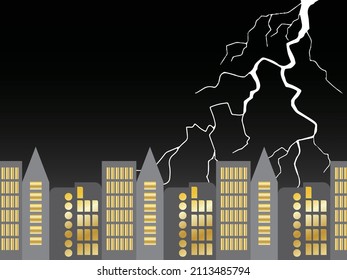 city vector landscape background city