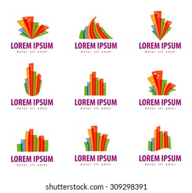 city vector logo design template. skyscraper or building icon