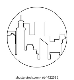 city view silhouette