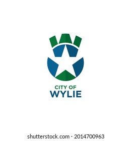 City of Wylie, Texas Template Logo Design. Vector Illustration.