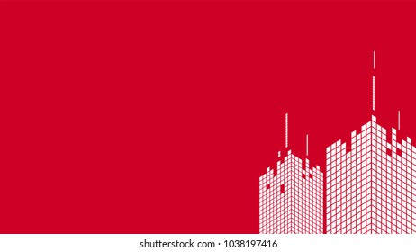 cityscape abstract vector