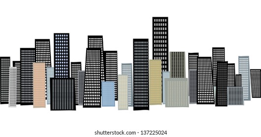Cityscape background