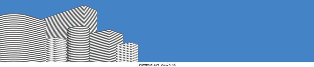 Cityscape, Building perspective, Modern building in the city skyline