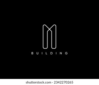 Cityscape, building, skyscraper, architecture, real estate, structure logo design concept.