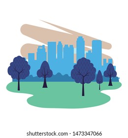 Cityscape building urban silhouette scenery ,vector illustration graphic design.