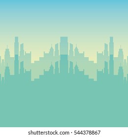 cityscape buildings isolated icon vector illustration design