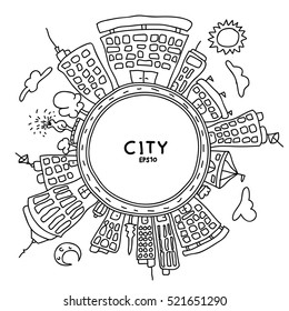 13,470 City skyline doodle Images, Stock Photos & Vectors | Shutterstock