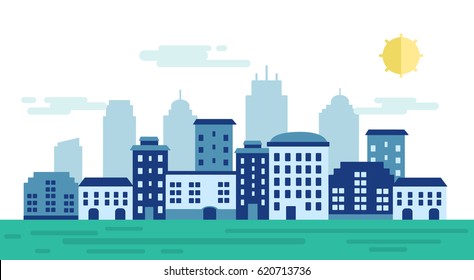 2,695 City scape day sun Images, Stock Photos & Vectors | Shutterstock