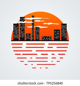 Cityscape design vector eps 10