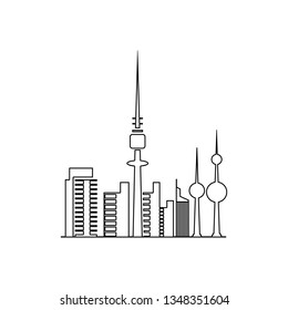 cityscape icon. Element of Cityscape for mobile concept and web apps icon. Outline, thin line icon for website design and development, app development