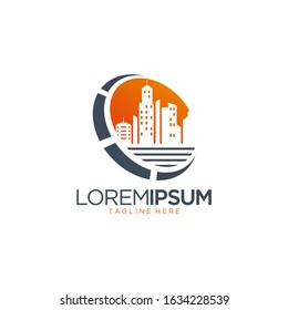Cityscape logo Design Vector Template
