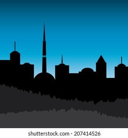 Cityscape at Night