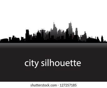 cityscape silhouette
