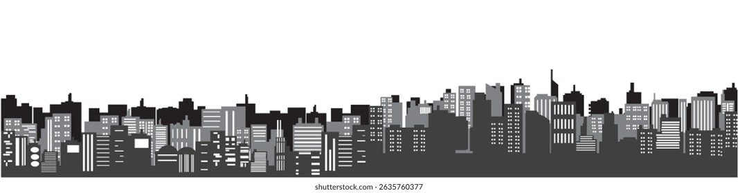 cityscape skyline panorama vector illustration